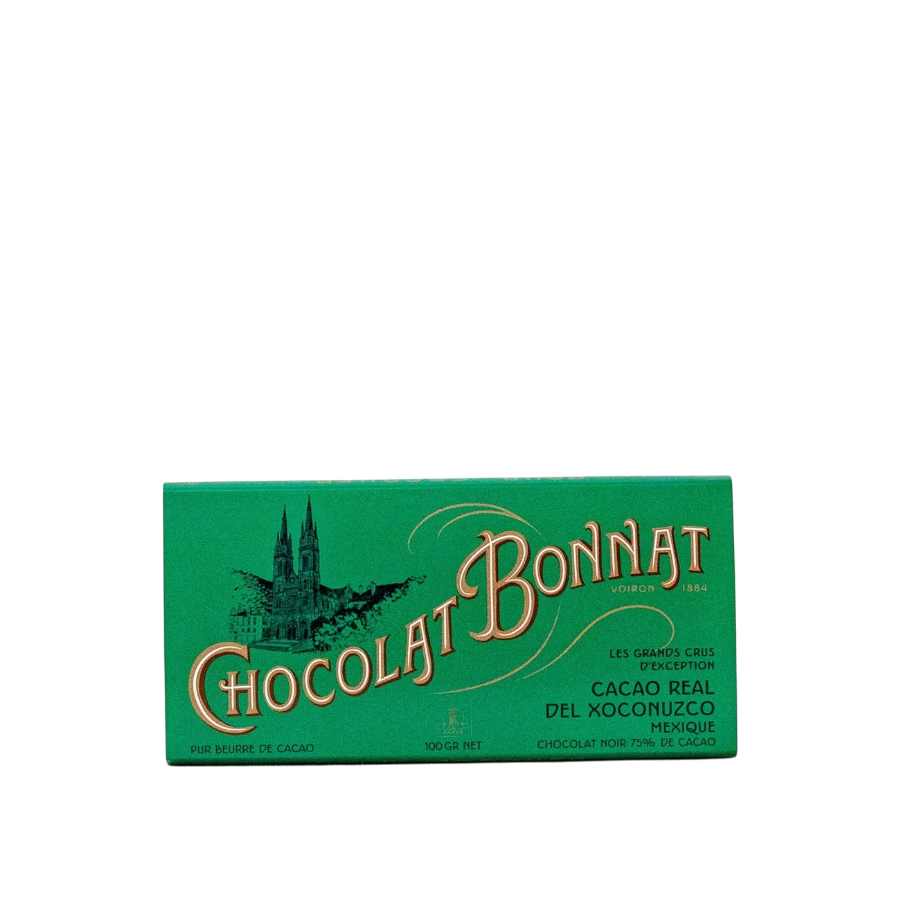 Bonnat tavoletta di cioccolato Cacao Real Del Xoconuzco Messico 75% Grands Crus d'Exception 100 g