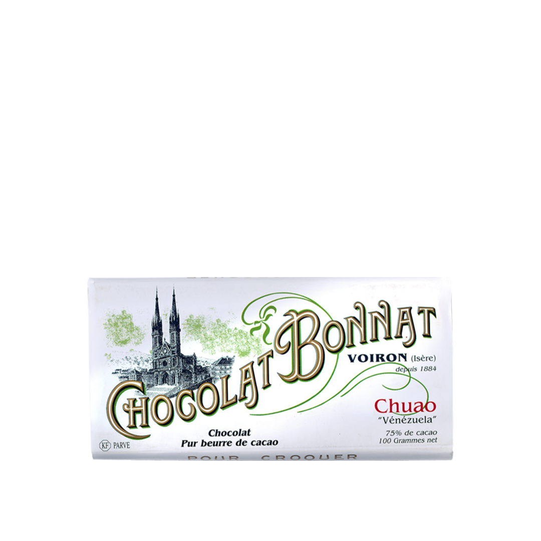 Bonnat tavoletta di cioccolato Chuao Venezuela 75% Grands Crus Historiques 100 g - squisitoo