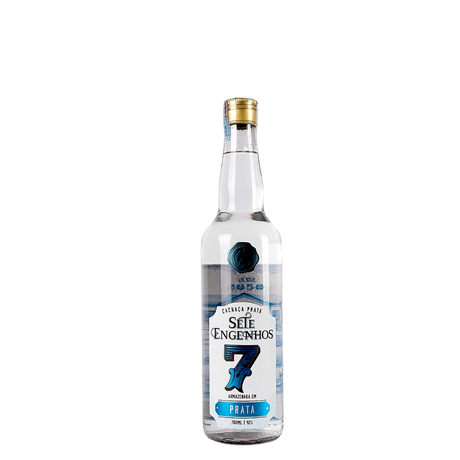 Cachaca Sete Engenhos Prata 70 cl
