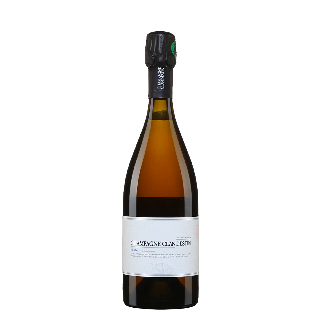 Clandestin Champagne Boréal Brut Nature 2020 Disgorgement 2023