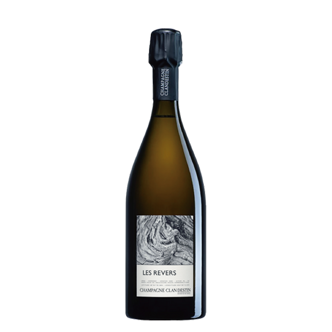 Clandestin Champagne Les Revers Brut Nature 2020 disgorgement 2023