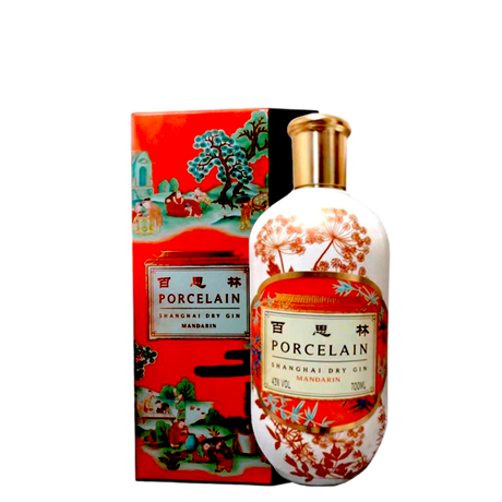 Gin Porcelain Shanghai Mandarin Dry 70 cl