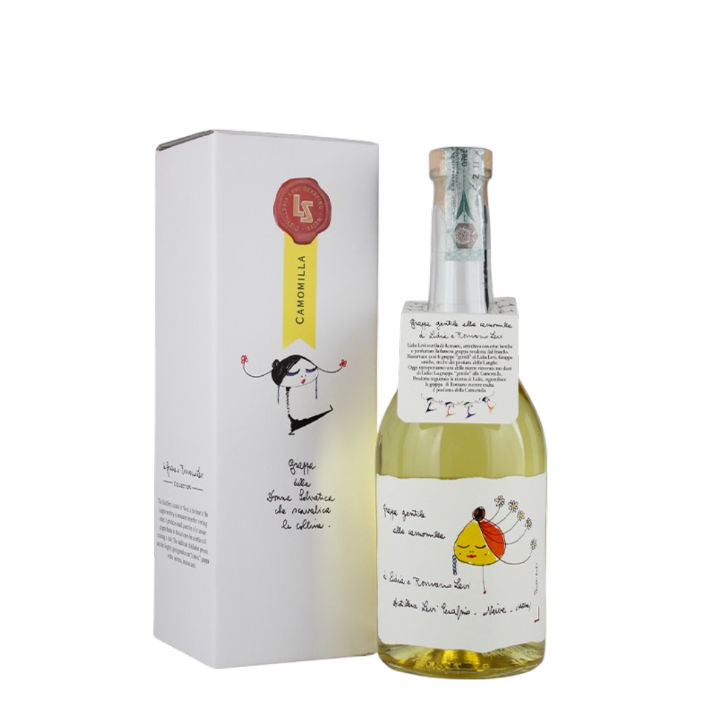 Grappa Levi Serafino alla Camomilla - Donna Selvatica 70 cl
