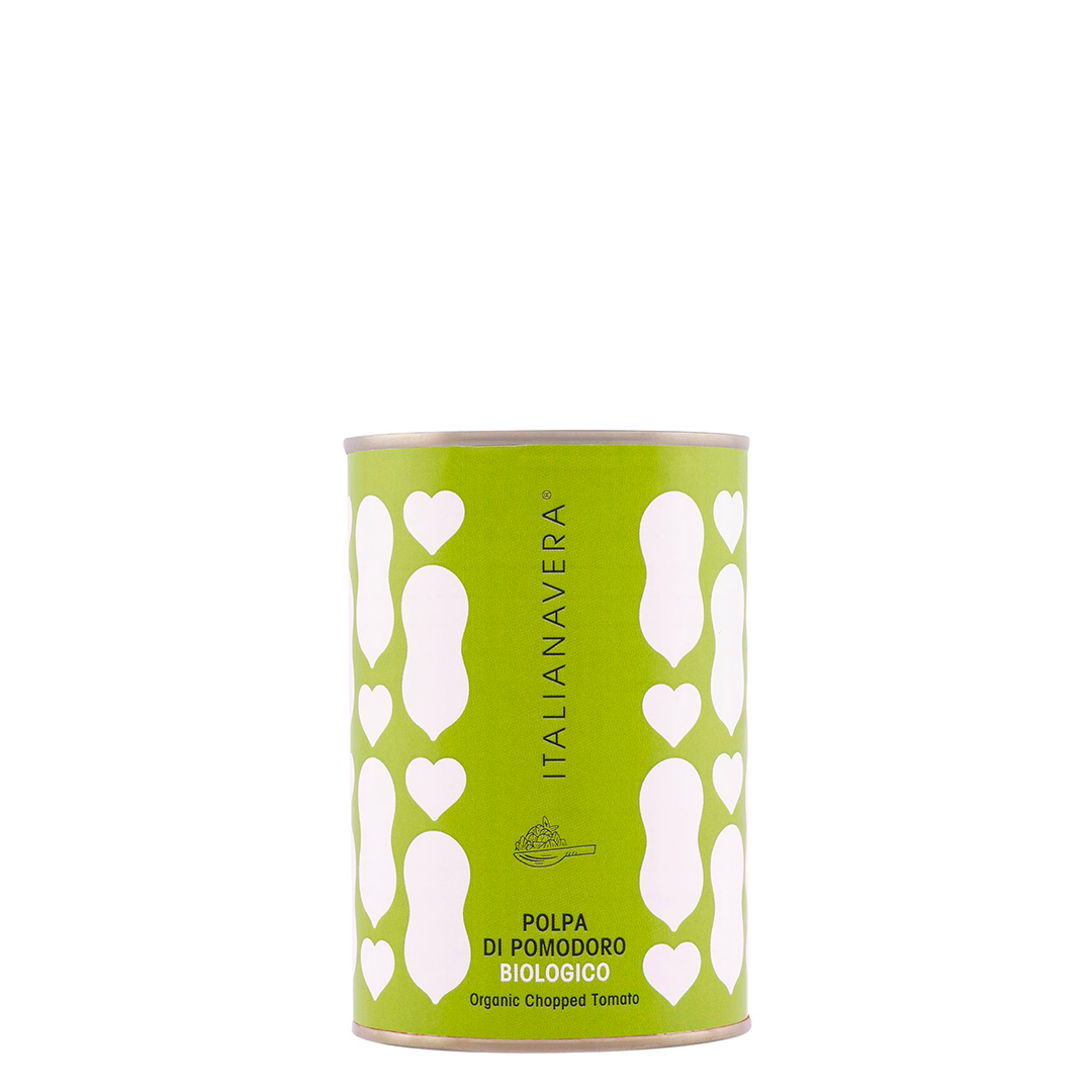 Italianavera polpa di pomodoro biologica 400 g - squisitoo