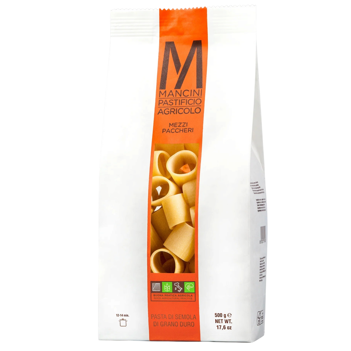 Mancini Pastificio  Mezzi Paccheri 1 kg