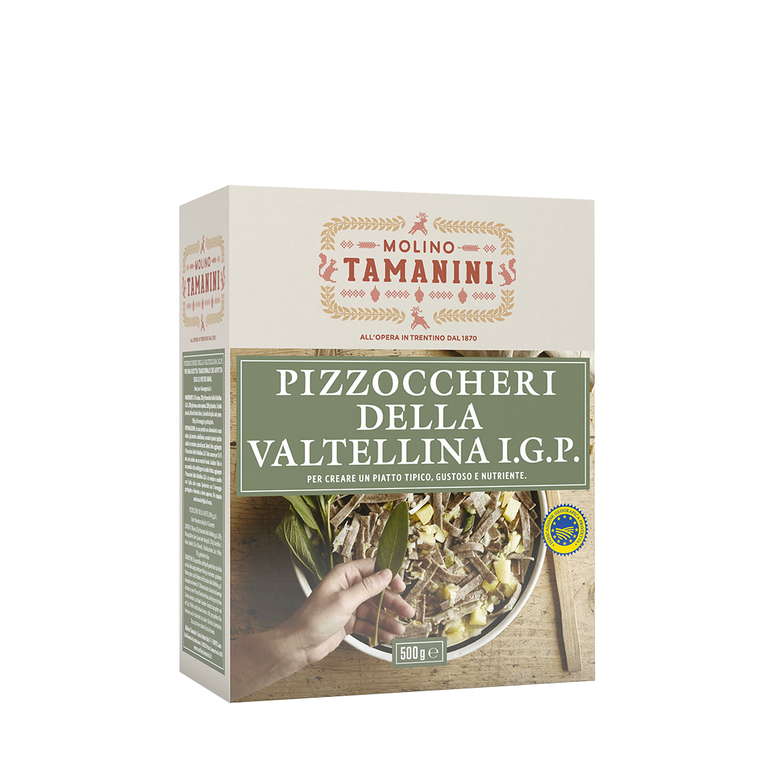 Molino Tamanini Pizzoccheri della Valtellina IGP 500 g