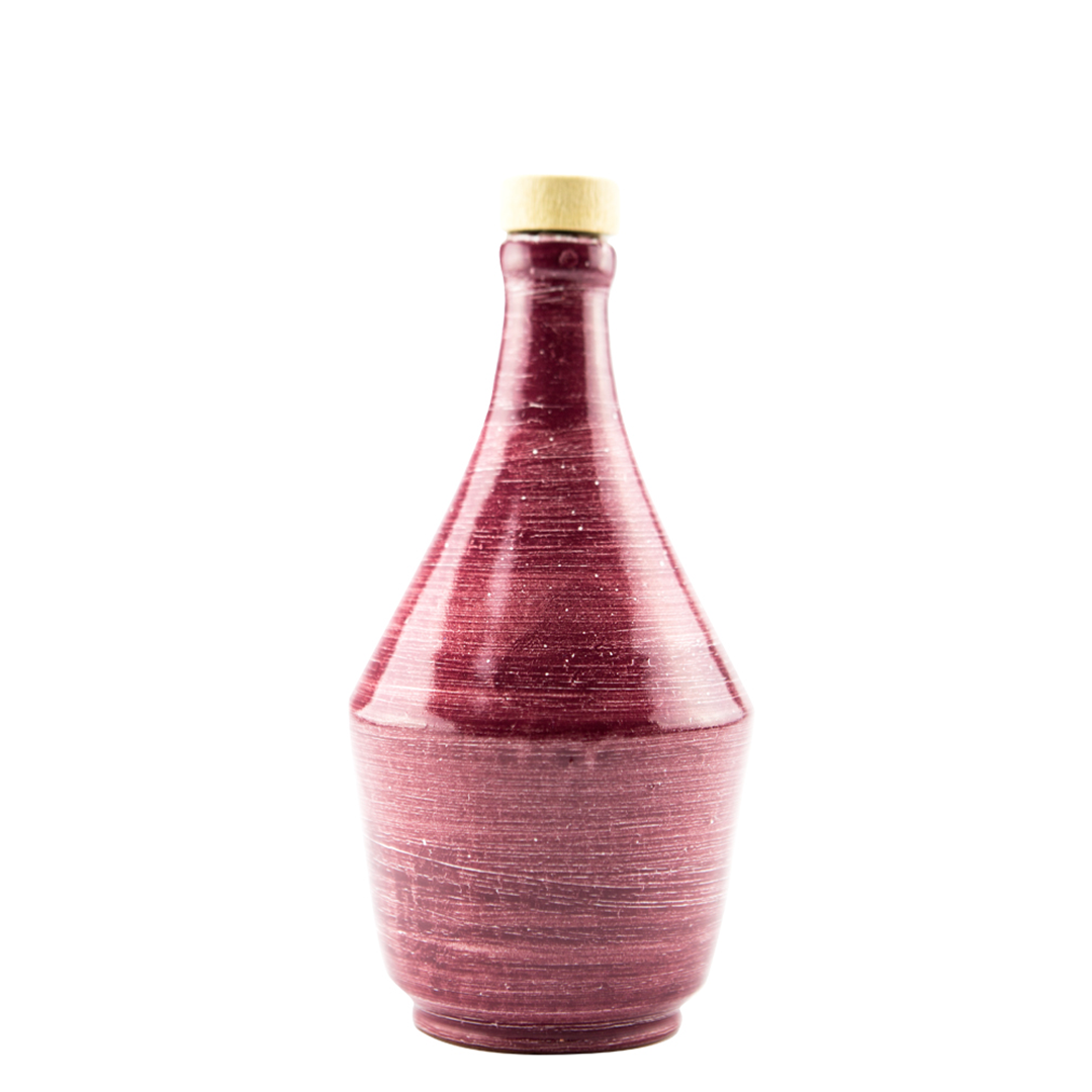 Perna olio extra vergine di oliva 1968 Antica Ricetta collezione ceramica bordeaux 50 cl - squisitoo