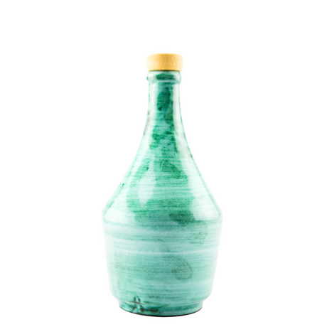 Perna olio extra vergine di oliva 1968 Antica Ricetta collezione ceramica verde acqua 50 cl
