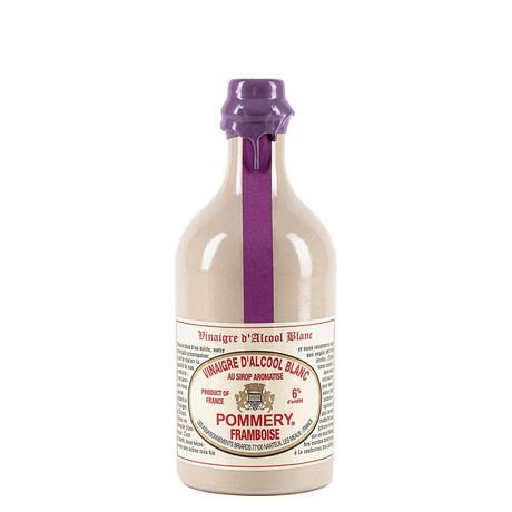 Pommery Wine vinegar 6% alcohol in syrup with raspberry flavour 50 cl