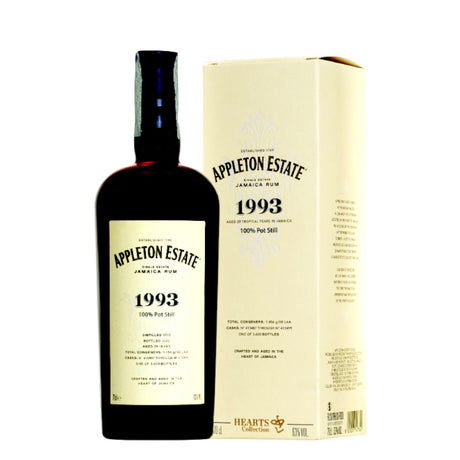 Rum Appleton Estate Hearts Collection 1993 29 Years Old 70 cl