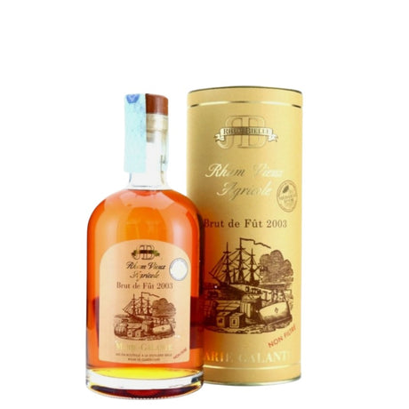 Rum Bielle Vieux Agricole Brut De Fût 2003 70 cl