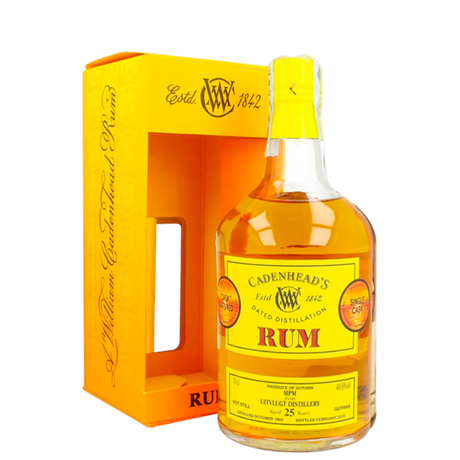 Rum Cadenhead's Guyana MPM Uitvlugt 25 Years Old 70 cl