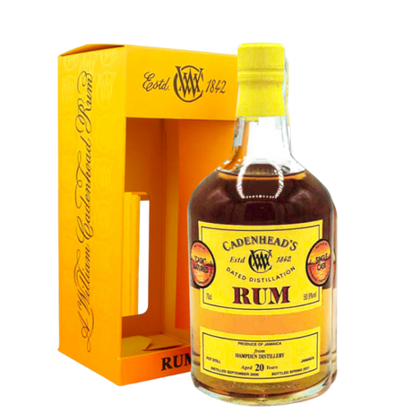 Rum Cadenhead's Hampdem 20 Years Old 70 cl