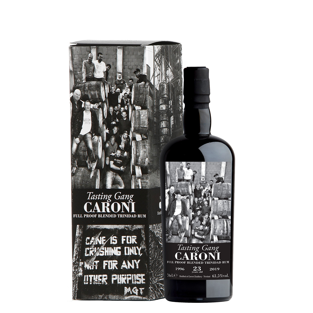 Rum Caroni Tasting Gang 1996 23 Years Old Full Proof Blended Trinidad rum 70 cl