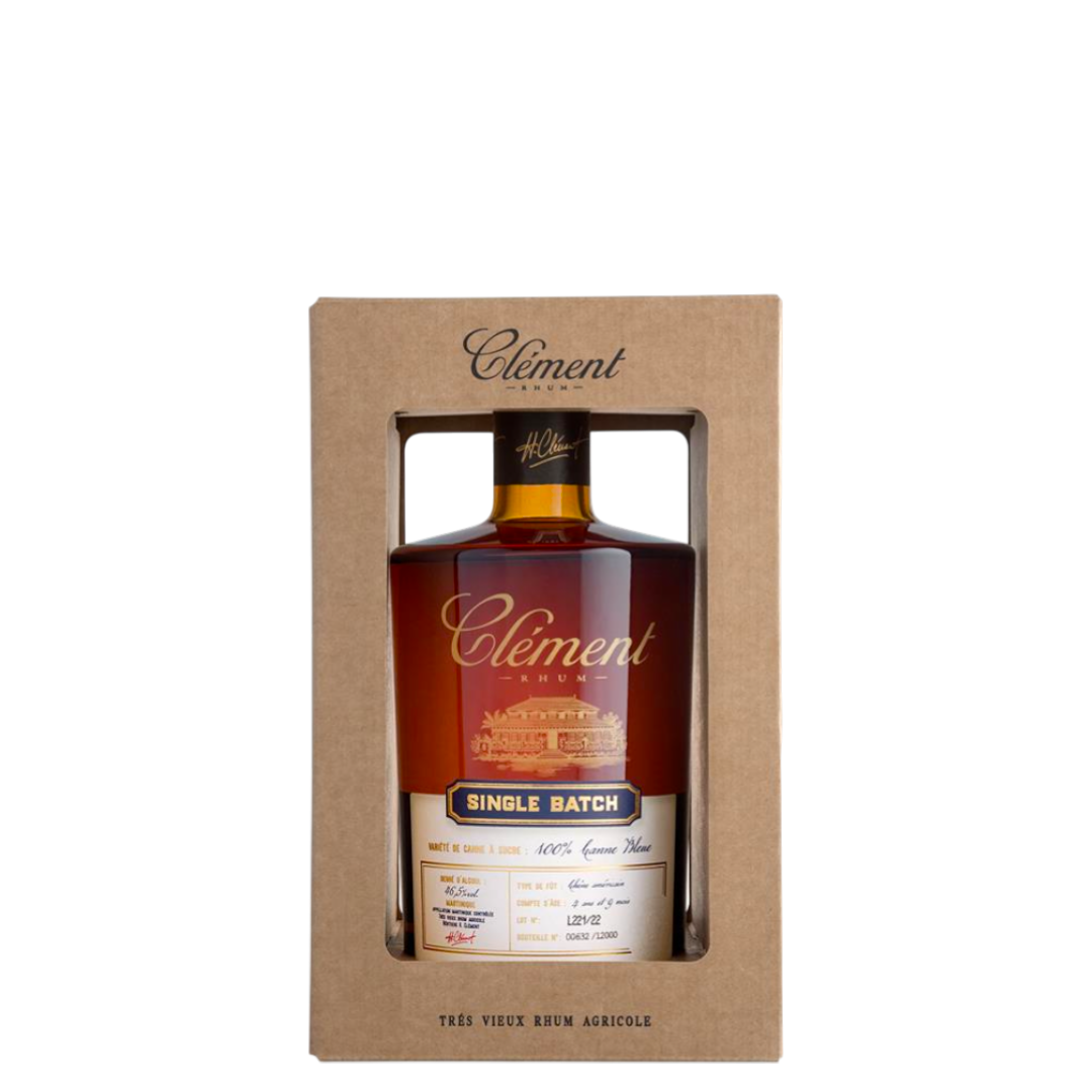 Rum Clément Single Cask 100% Canne Bleue 2015 50 cl