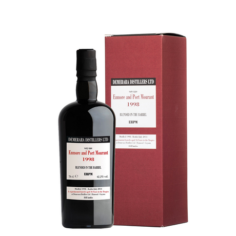 Rum Demerara Enmore and Port Mourant 1998 16 Years Old 70 cl