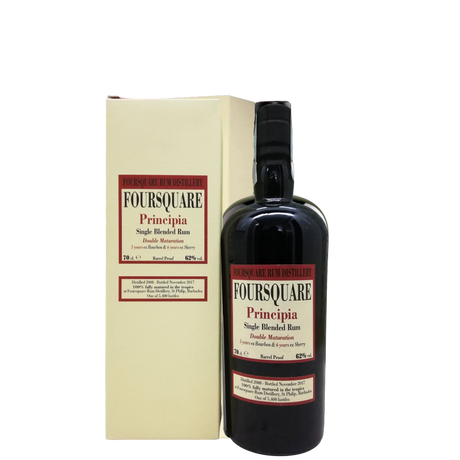 Rum Foursquare Principia Double Maturation 70 cl
