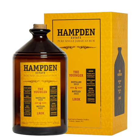 Rum Hampden Estate LROK 2018 The Younger 3 L
