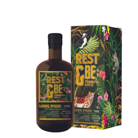 Rum Long Pond LSO 1998 23 Years Old Rest & Be Thankful 70 cl