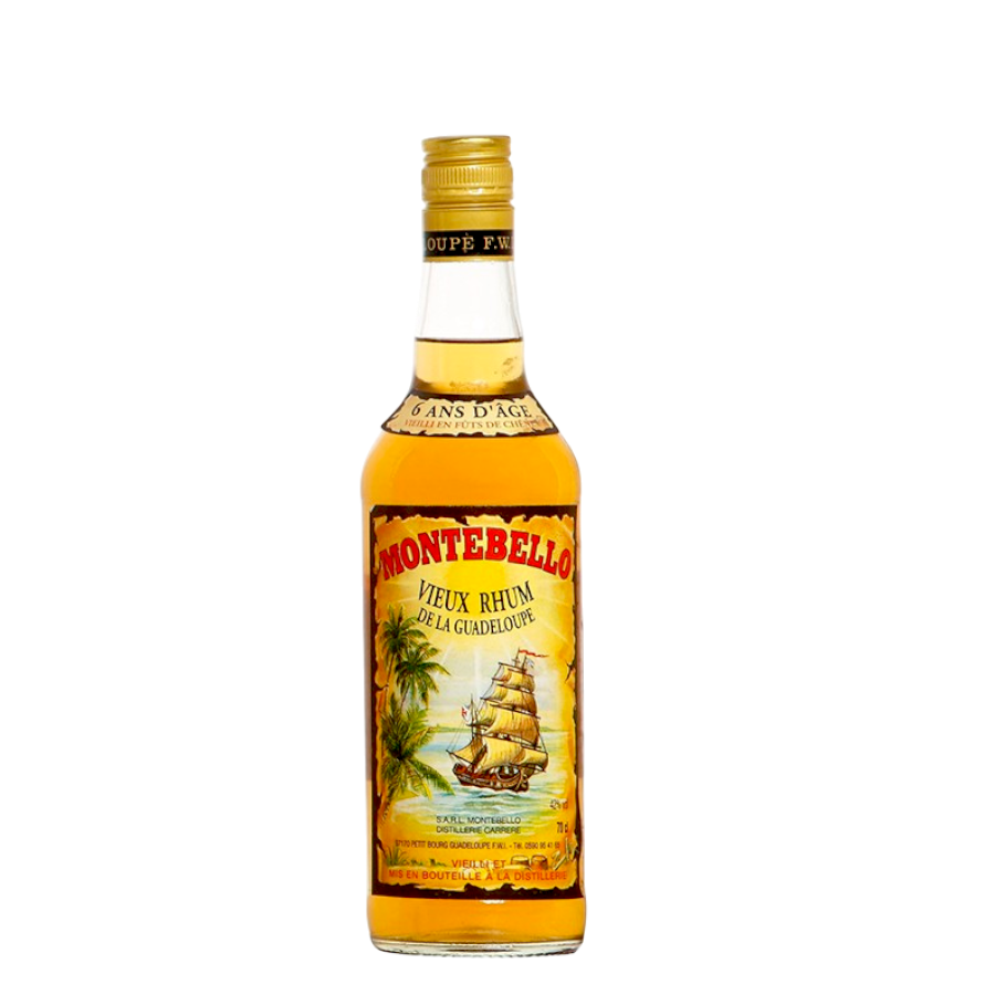 Rum Montebello Vieux Guadeloupe 6 Years Old 70 cl