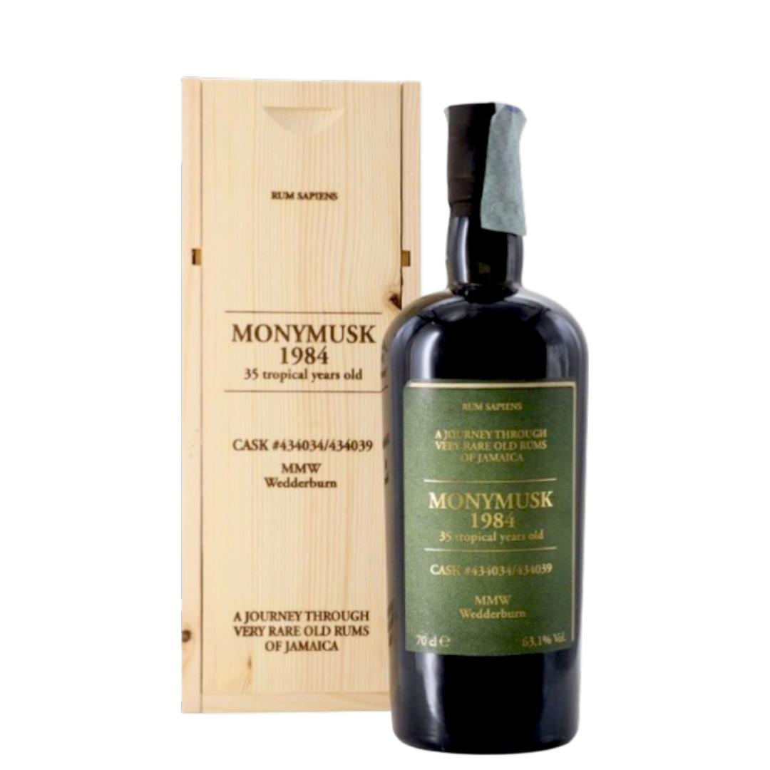 Rum Monymusk 1984 MMW Wedderburn 35 Years Old Vol.63,1% 70 cl
