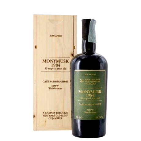 Rum Monymusk 1984 MMW Wedderburn 35 Years Old Vol.63,1% 70 cl