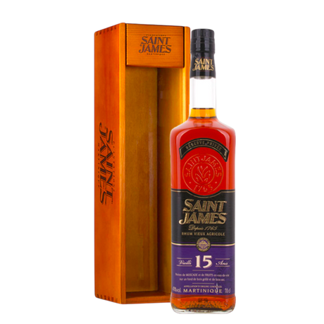 Rum Saint James 15 Years Old  Réserve Privée Vieux Agricole 70 cl