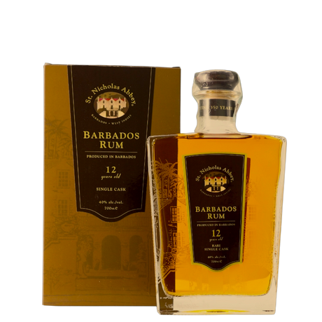 Rum St Nicholas Abbey Barbados Rare Single Cask 12 Years Old 70 cl