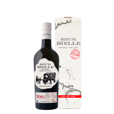 Rum Bielle Marie Galante Agricole 2001 Fut 8 70 cl