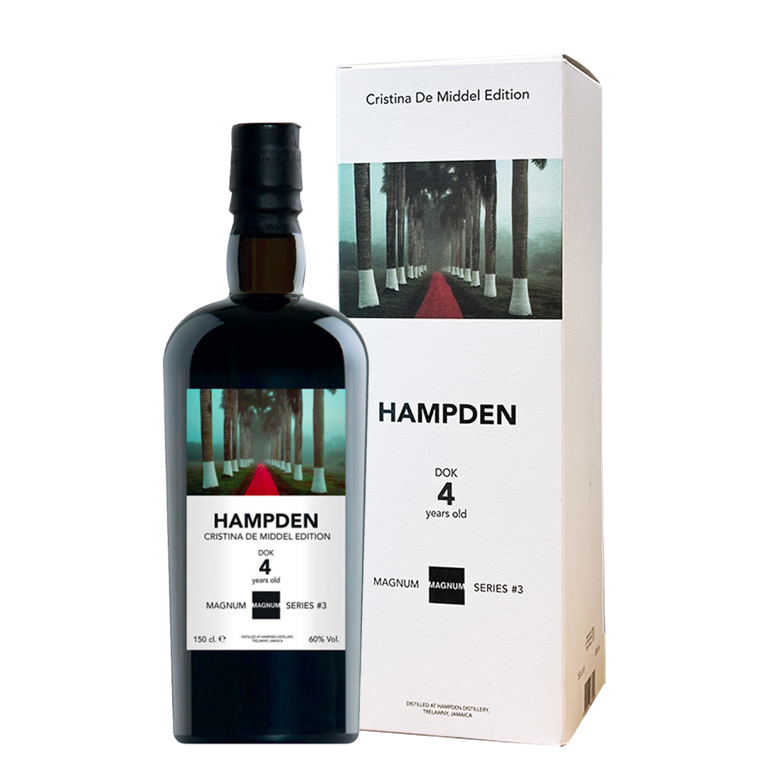 Rum Magnum Series #3 Hampden DOK 4 Years Old 2021 Cristina de middel edition 150 cl