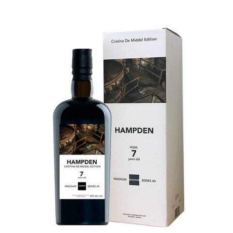 Rum Magnum Series #3 Hampden HGML 7 Years Old 2018 Cristina de middel edition 70 cl
