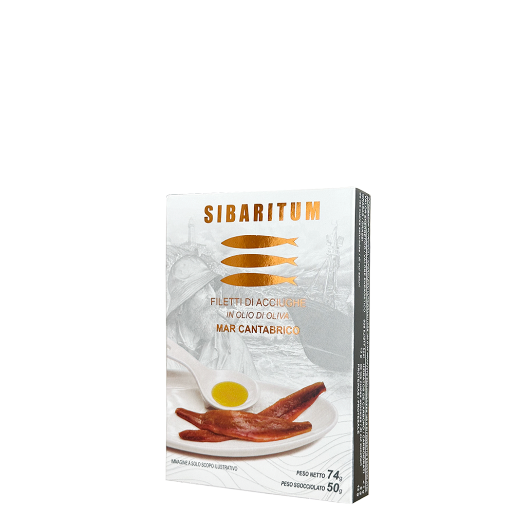 SAL 16/18 Cantabrian anchovy fillets in olive oil 74 g