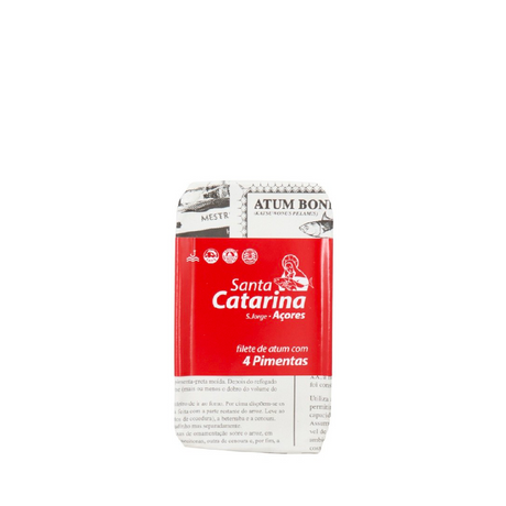 Santa Catarina filetti di tonno ai 4 pepi in olio di oliva 120 g