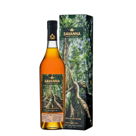 Rum Savanna Wild Island Agricole 2012 8 Years Old Armagnac Finish Cask N.990 50 cl