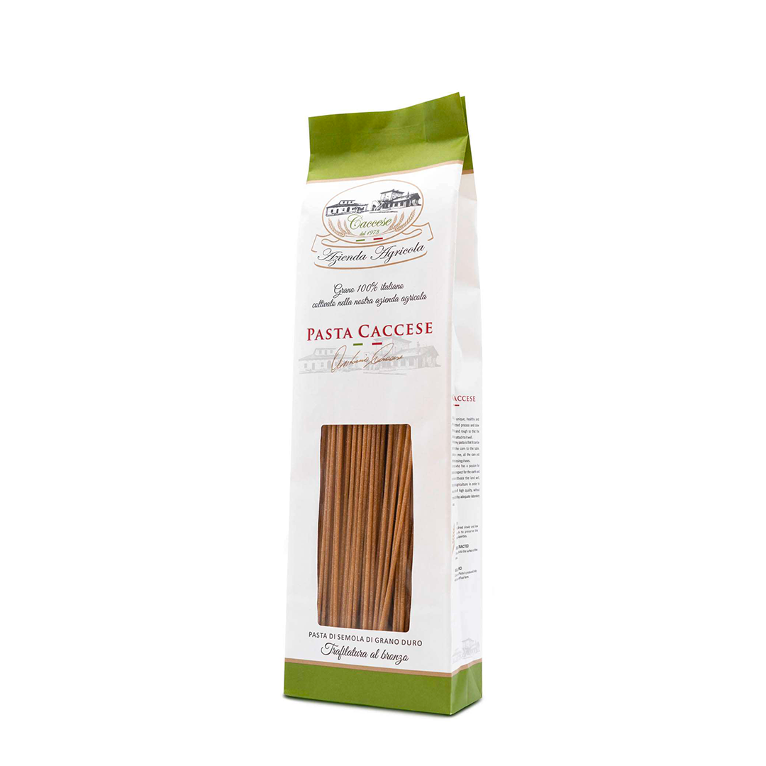 Caccese Spaghetti integrali Pasta 500 g - squisitoo