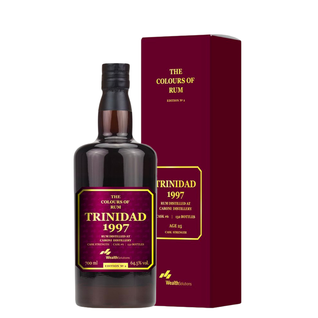The Colours of Rum Caroni 1997 Trinidad 25 Years Old edition N.2 70 cl