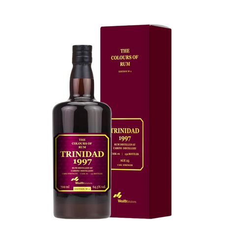 The Colours of Rum Caroni 1997 Trinidad 25 Years Old edition N.2 70 cl