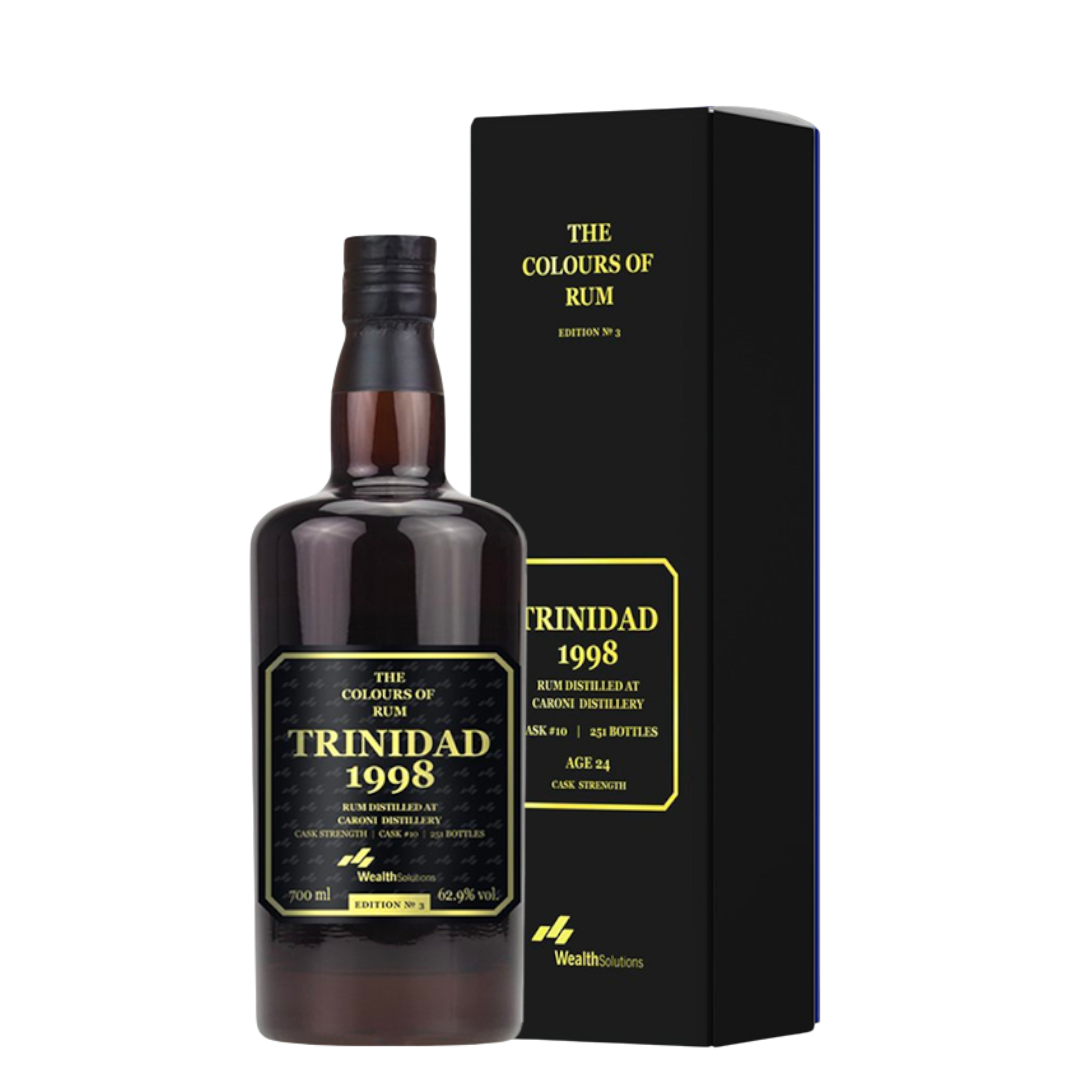 The Colours of Rum Caroni 1998 Trinidad 24 Years Old edition N.3 70 cl