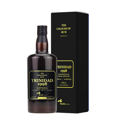The Colours of Rum Caroni 1998 Trinidad 24 Years Old edition N.3 70 cl