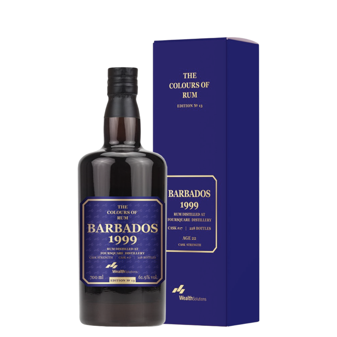 The Colours of Rum Foursquare 1999 Barbados 22 Years Old edition N.13 70 cl