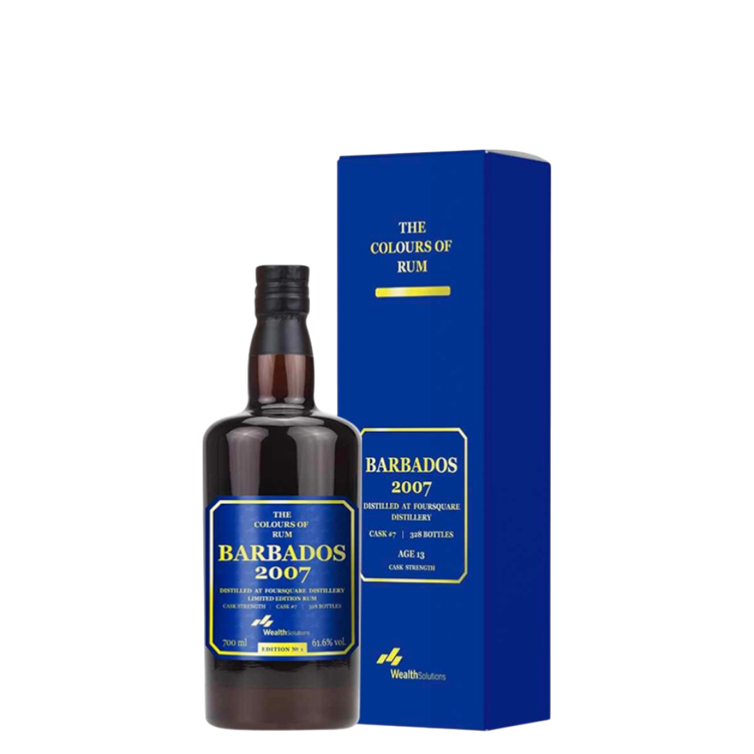 The Colours of Rum Foursquare 2007 Barbados 13 Years Old edition N.1  70 cl