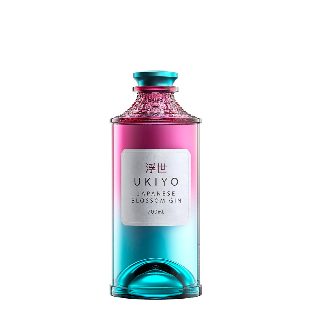 Ukiyo Japanese Blossom Gin 70 cl - squisitoo