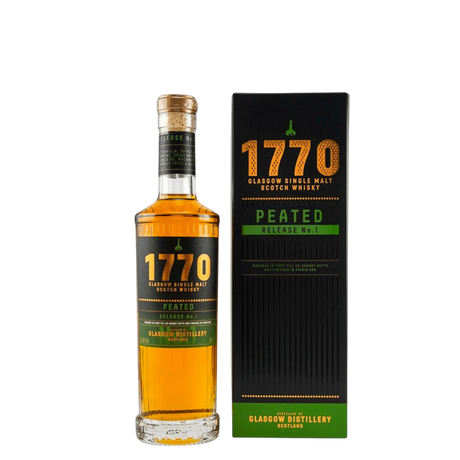 Whisky 1770 Glasgow Single Malt Peated Release N.1 50 cl