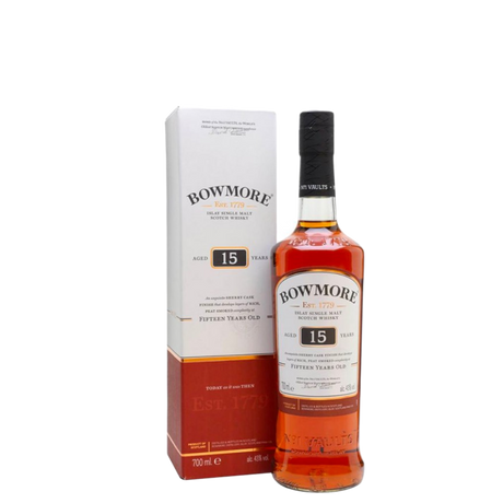 Whisky Bowmore 15 Years Old 70 cl