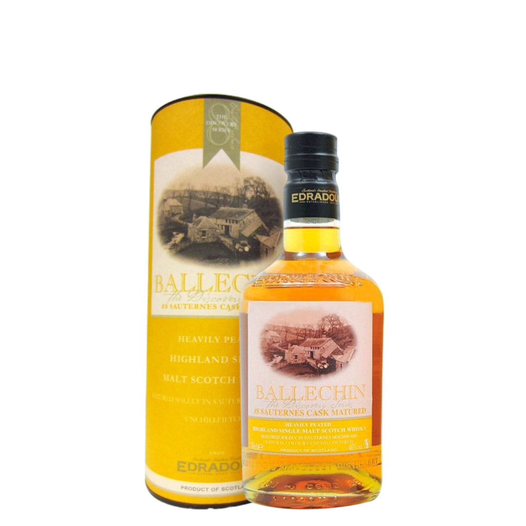 Whisky  Edradour Ballechin Sauternes batch N. 8 70 cl