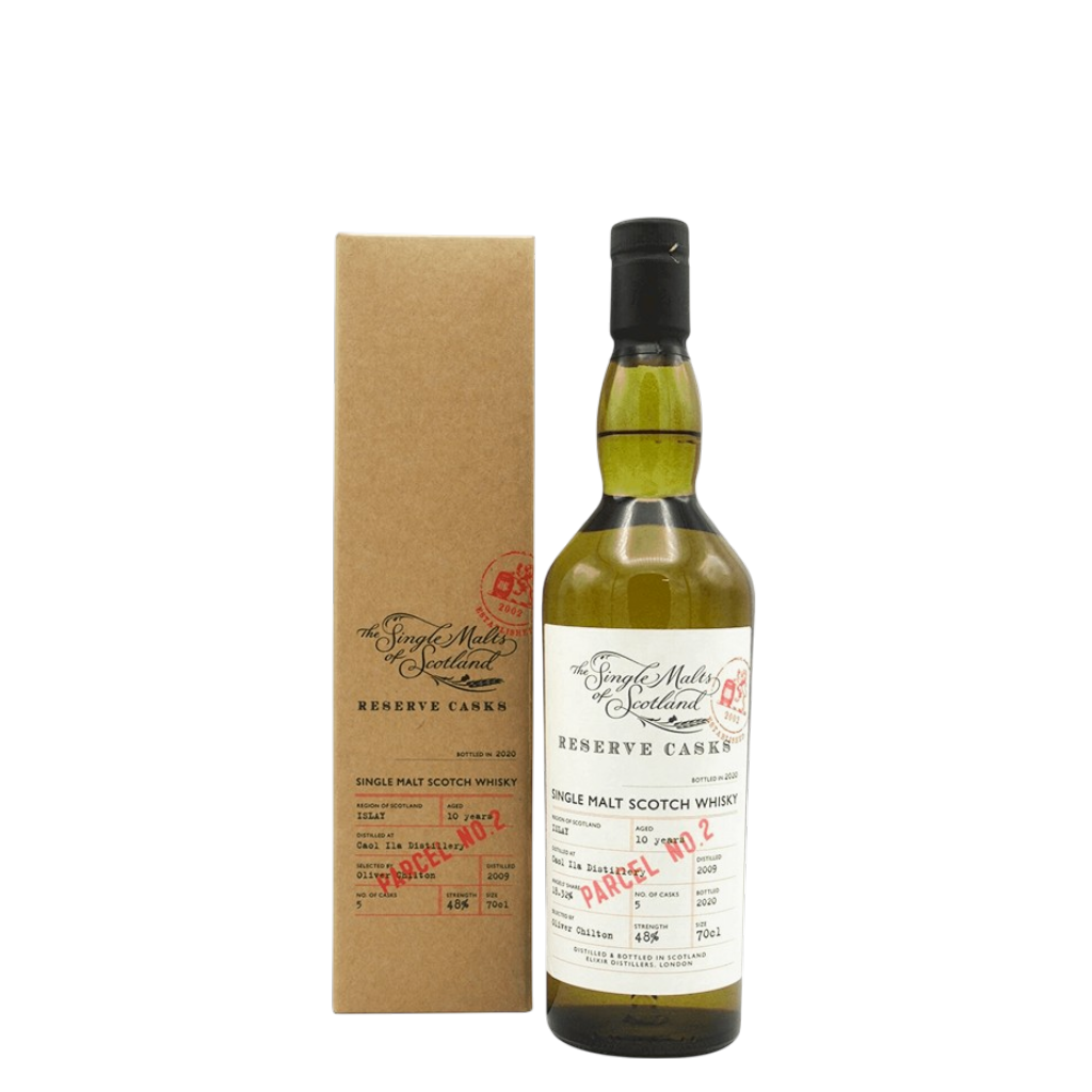 Whisky Elixir Distillers Caol Ila 2009 10 Years Old Reserve Casks  Parcel N.2 70 cl