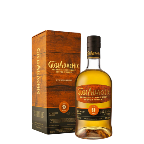 Whisky GlenAllachie 9 Years Old Rye Wood Finish 70 cl