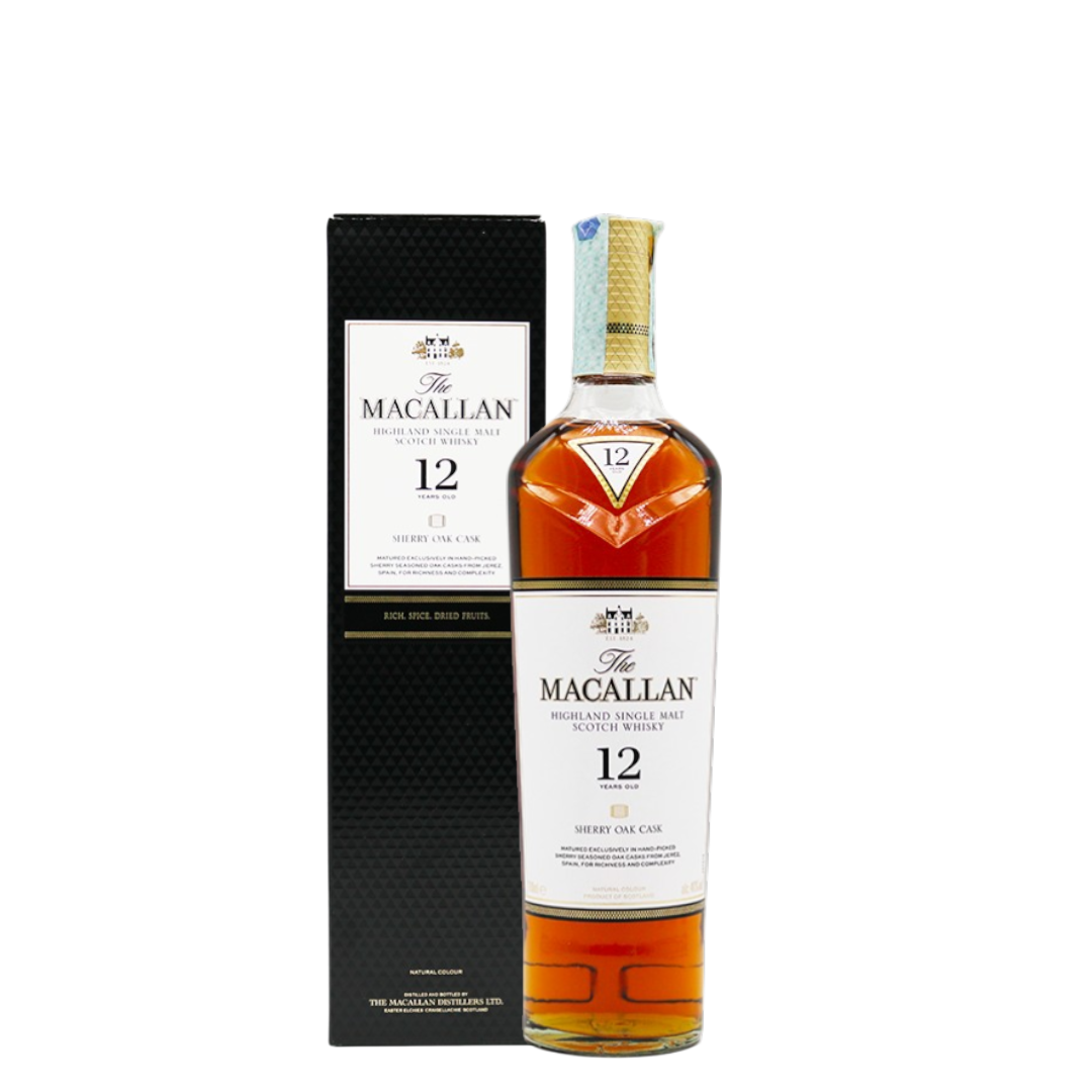 Whisky The Macallan Sherry Oak Cask 12 Years Old release 2022 70 cl