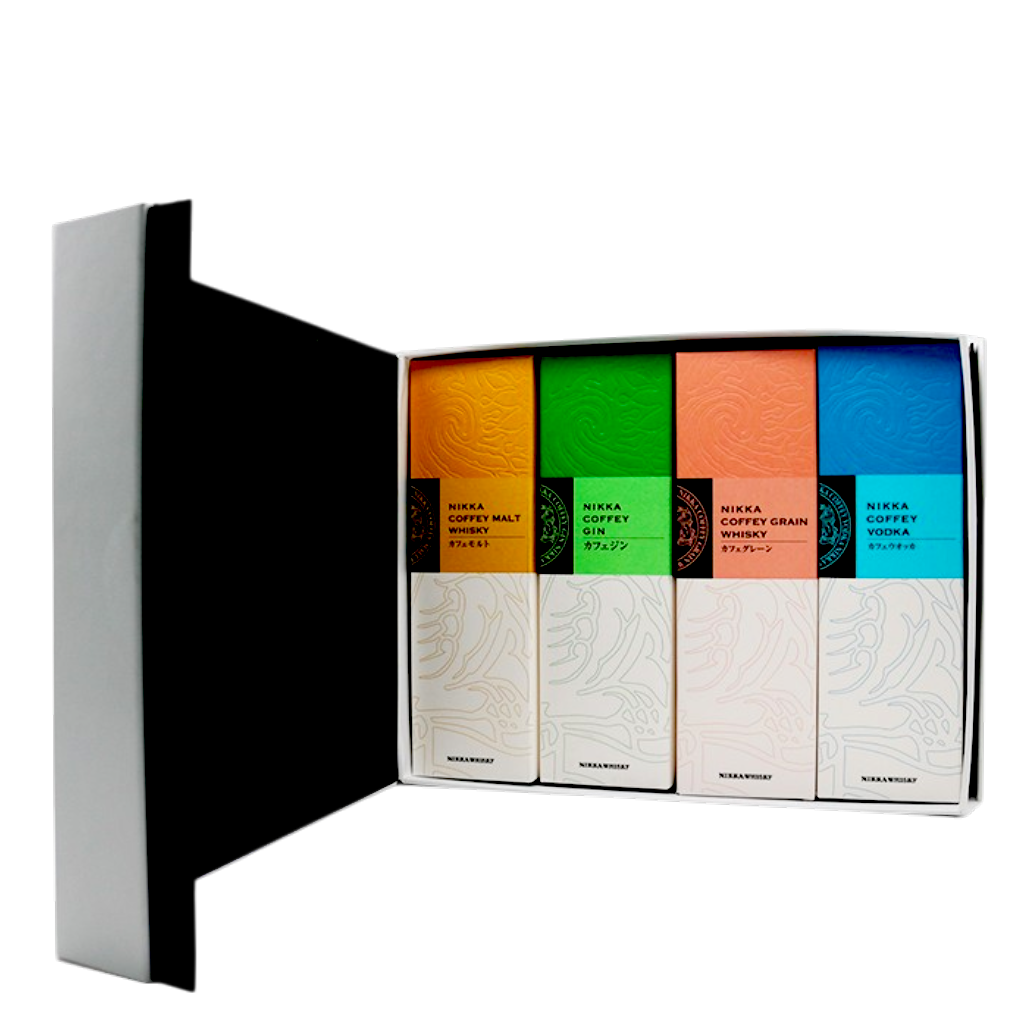 Whisky Nikka Coffey Grain Range Box (Malt, Grain, Gin, Vodka) 4 x 70 cl