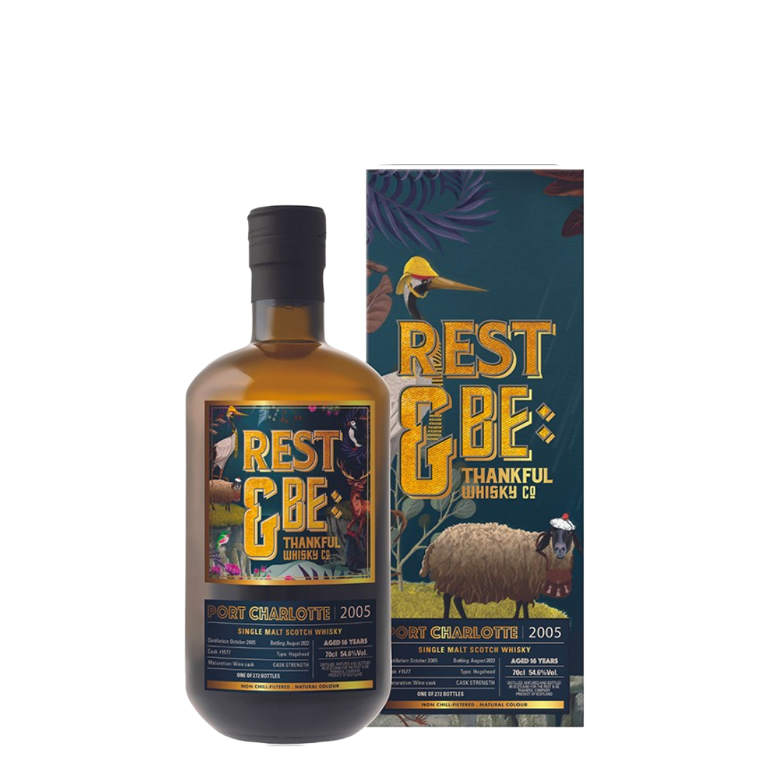Whisky Port Charlotte 2005 16 Years Old Rest & Be Thankful 70 cl
